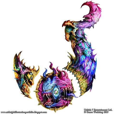 tzeentch|tzeentch symbol.